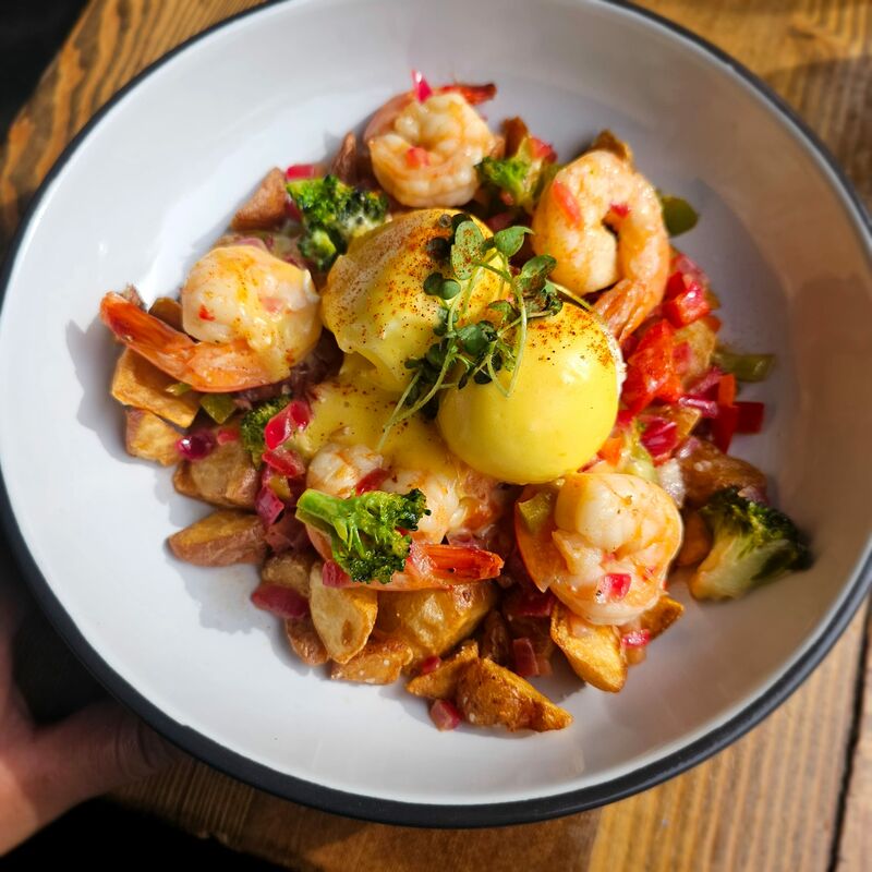 Garlic Lemon Prawns Hash $21.99