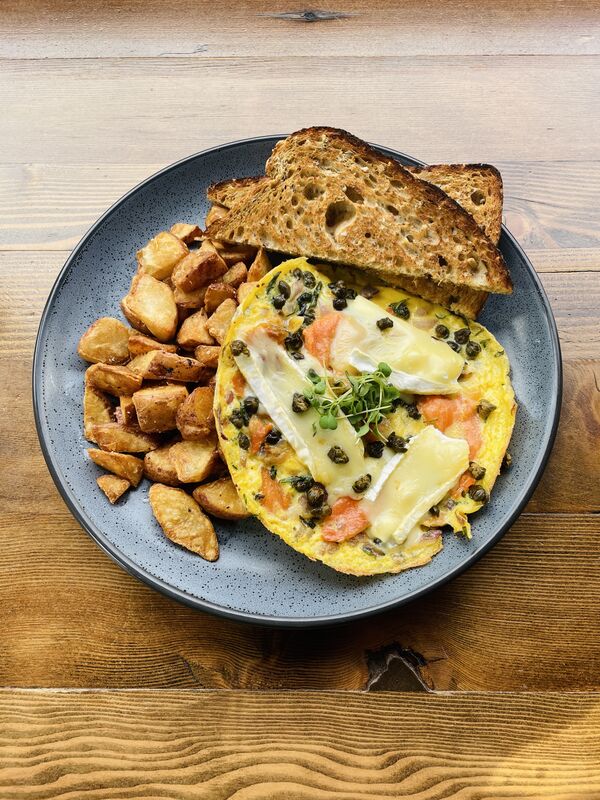 Smoked Salmon and Brie Frittata $21.99
