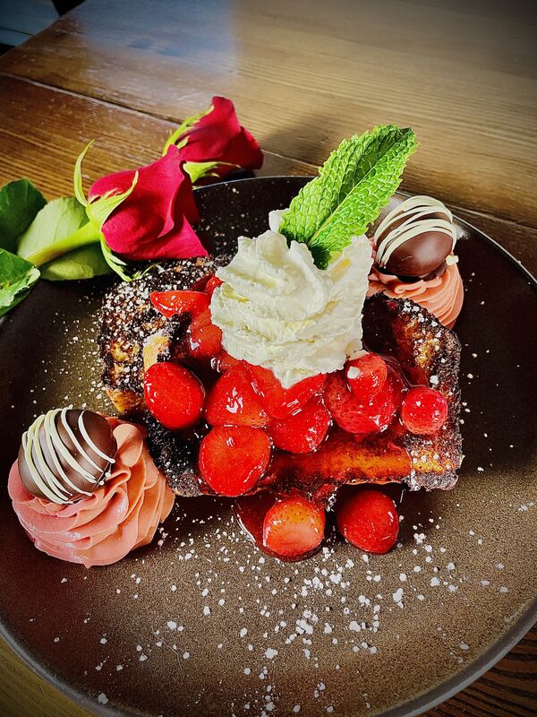 ❤️ Strawberry Chocolate Kaluha French Toast $19.99 ❤️