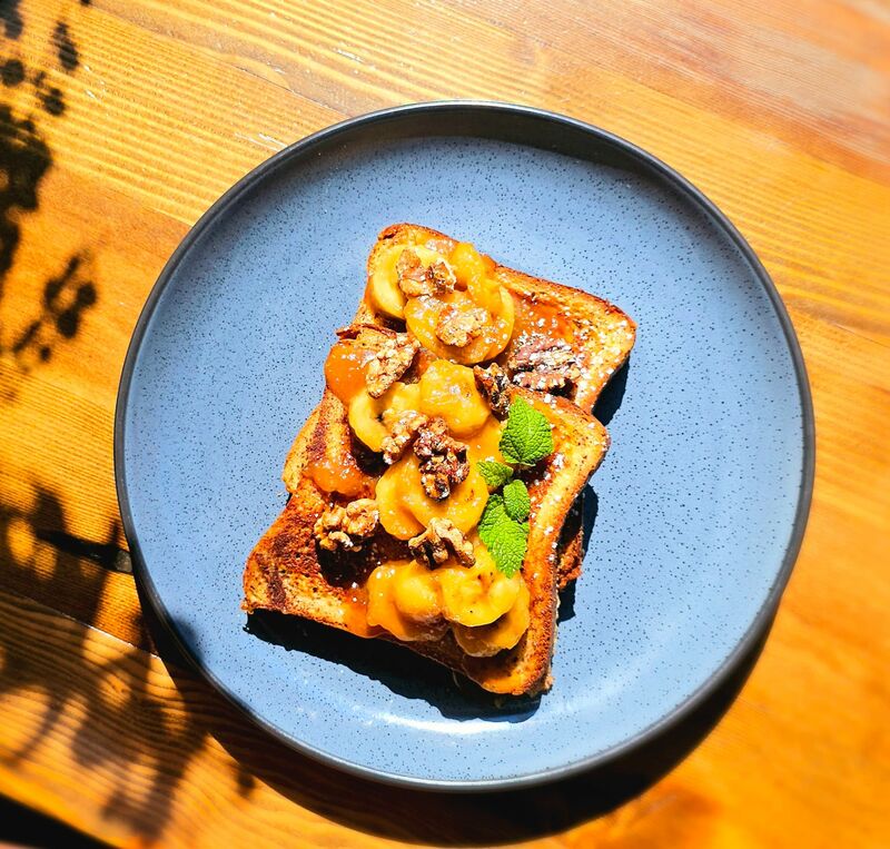 Banana & Walnut French Toast $19.99